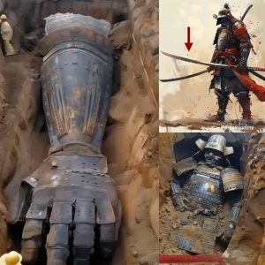 Shocking Discovery: Unearthing the Ancient 'Giant Samurai' After Thousands of Years.