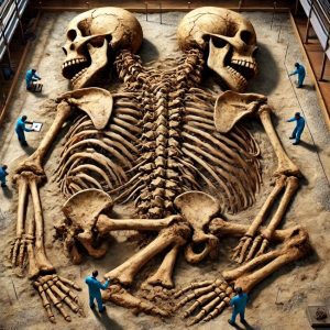 The Discovery of Kap Dwa: The Skeleton of the Legendary Two-Headed Giant Uncovered!.