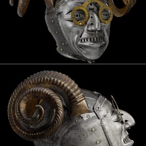 Una reliquia real: el casco con cuernos de Enrique VIII, fabricado por el maestro armero Konrad Seusenhofer.