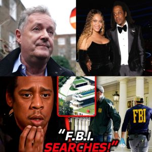 HOT NEWS: FBI Storms Jay-Z and Beyoncé's Mansions Following Shocking Piers Morgan Interview!.