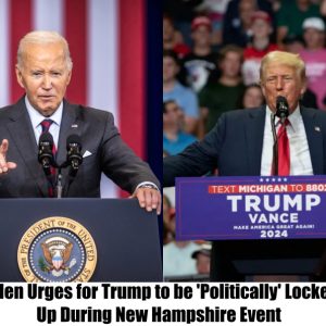 HOT NEWS: Biden Urges for Trump to be 'Politically' Locked Up During New Hampshire Event (VIDEO)