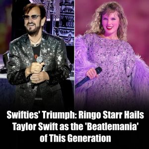 HOT: Swifties' Triumph: Ringo Starr Hails Taylor Swift as the 'Beatlemania' of This Generation