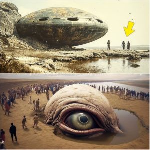 Horrifying Mystery of Giant Eye-Shaped Flying Saucer That Hundreds of Americans Witnessed Landing