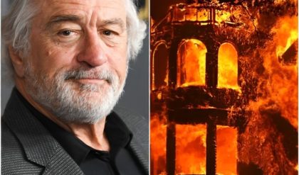 BREAKING NEWS: Robert De Niro's Los Angeles mansion burned down in a wildfire, causing hundreds of millions of dollars in damage