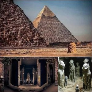 Shocking! Discoveries hidden beneath the pyramids of Egypt challenge all known history, revealing secrets from above and below.