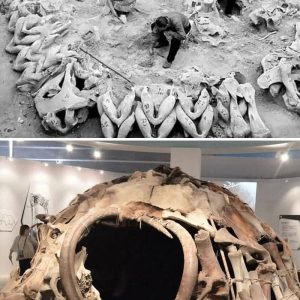 The Prehistoric Hut: A 15,000-Year-Old Structure Made of Mammoth Bones in Mezherich, Ukraine