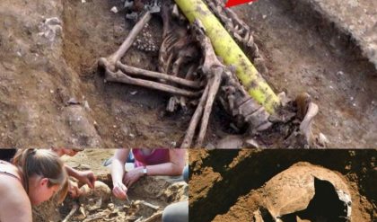 Revealing ancient mysteries: Delve into the secrets of the Anglo-Saxon cemetery with the mystery of the skeleton skewered by a gold bar from the bottom to the head