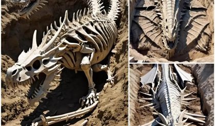 Breaking News: Stunning Discovery: China Reveals Spectacular Two-Headed Dragon Fossil. This 100,000-Year-Old Fire-Breathing Wonder Surpasses All Archaeological Expectations.