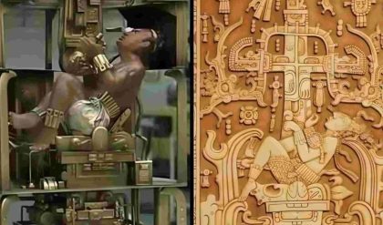 He’s not an alien astronaut: King Pakal was simply taking a stroll through the sky to check on his empire thousands of years ago