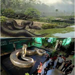 Discovery of fossils of the giant Titanoboa snake 60 million years old