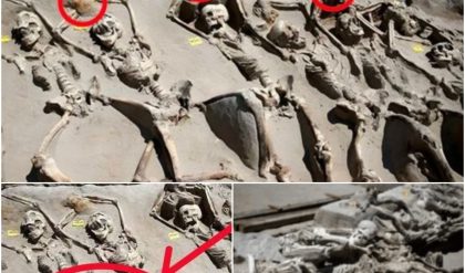 A chilling discovery: 80 chained skeletons unearthed in an ancient Greek cemetery.